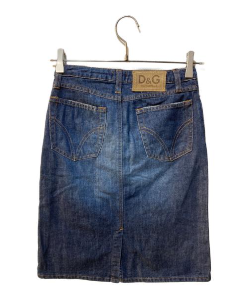 D&G（ディーアンドジー）D&G (ディーアンドジー) デニムスカート インディゴ サイズ:26/40の古着・服飾アイテム