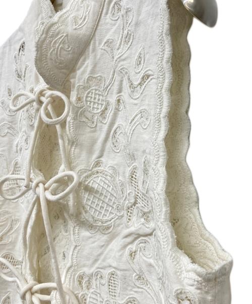 sea NEW YORK（シー ニューヨーク）sea NEW YORK (シー ニューヨーク) BAYLIN レースベスト ホワイト サイズ:XSの古着・服飾アイテム