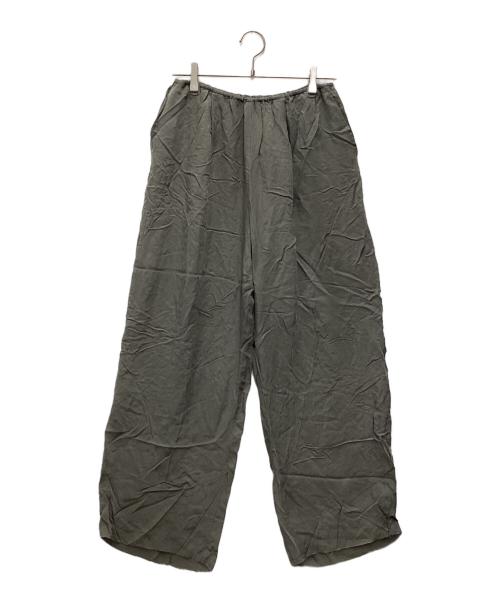 ETRE TOKYO（エトレトウキョウ）ETRE TOKYO (エトレトウキョウ) カットオフキュプラタンクトップ&リラックスパンツ グレー サイズ:SIZE TOP:F/PT:Mの古着・服飾アイテム
