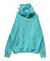 YUKI TSUNODA（ユキ ツノダ）の古着「プルオーバーパーカー」｜ターコイズブルー