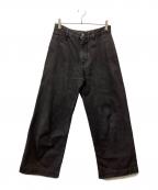 STUDIO NICHOLSONスタジオ ニコルソン）の古着「PYAD SELVEDGE DENIM」｜ブラック