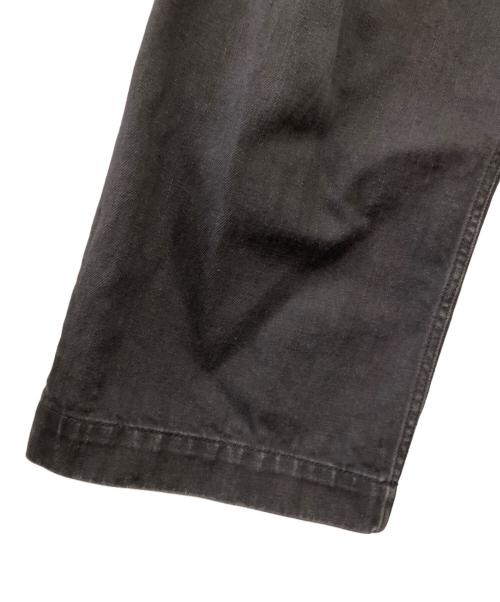 STUDIO NICHOLSON（スタジオ ニコルソン）STUDIO NICHOLSON (スタジオ ニコルソン) PYAD SELVEDGE DENIM ブラック サイズ:XSの古着・服飾アイテム