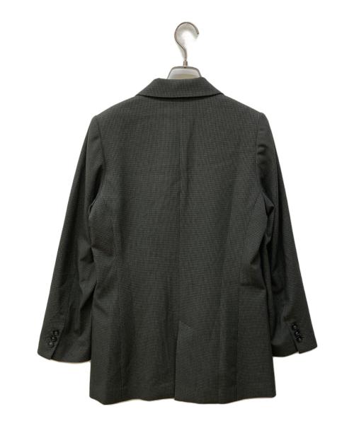 Olu.（オルドット）Olu. (オルドット) オリジナルバイカラーポイントジャケット グレー サイズ:FREEの古着・服飾アイテム