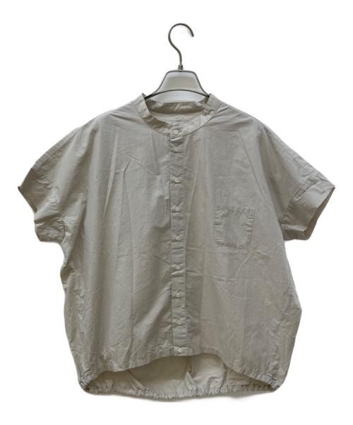 prit（プリット）prit (プリット) ショートスリーブコクーンシャツ ベージュ サイズ:Freeの古着・服飾アイテム