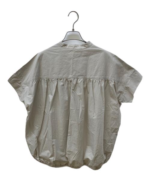 prit（プリット）prit (プリット) ショートスリーブコクーンシャツ ベージュ サイズ:Freeの古着・服飾アイテム