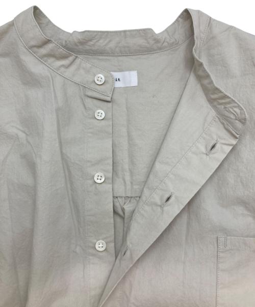 prit（プリット）prit (プリット) ショートスリーブコクーンシャツ ベージュ サイズ:Freeの古着・服飾アイテム