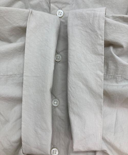 prit（プリット）prit (プリット) ショートスリーブコクーンシャツ ベージュ サイズ:Freeの古着・服飾アイテム