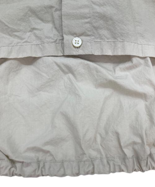 prit（プリット）prit (プリット) ショートスリーブコクーンシャツ ベージュ サイズ:Freeの古着・服飾アイテム