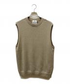 HTSエイチティーエス）の古着「CREWNECK SLIPOVER」｜ベージュ