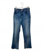 YANUKヤヌーク）の古着「セミフレアストレッチデニムパンツ」｜ブルー
