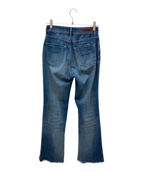 YANUK（ヤヌーク）YANUK (ヤヌーク) セミフレアストレッチデニムパンツ ブルー サイズ:25の古着・服飾アイテム