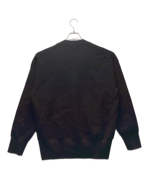 AP STUDIO（エーピーストゥディオ）AP STUDIO (エーピーストゥディオ) ニットカーディガン ブラック サイズ:freeの古着・服飾アイテム