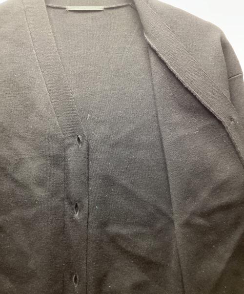 AP STUDIO（エーピーストゥディオ）AP STUDIO (エーピーストゥディオ) ニットカーディガン ブラック サイズ:freeの古着・服飾アイテム