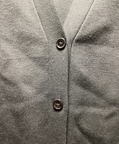 AP STUDIO（エーピーストゥディオ）AP STUDIO (エーピーストゥディオ) ニットカーディガン ブラック サイズ:freeの古着・服飾アイテム