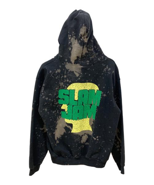 BRAIN DEAD（ブレインデッド）BRAIN DEAD (ブレインデッド) SLAM JAM (サイアム ジャム) プルオーバーパーカー ブラック サイズ:Lの古着・服飾アイテム