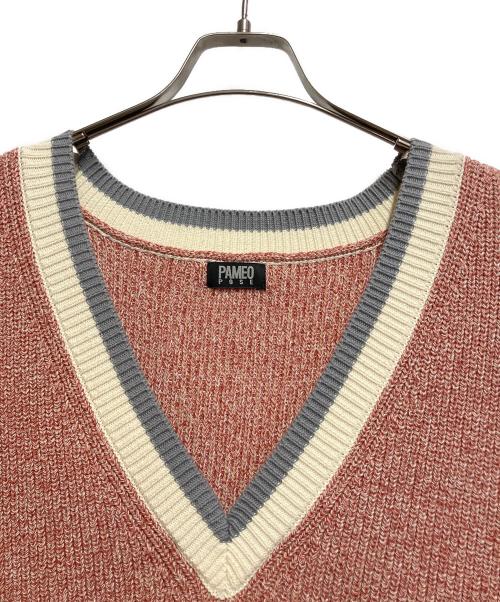 PAMEO POSE（パメオポーズ）PAMEO POSE (パメオポーズ) Multi 2way Knit Dress ピンク サイズ:FREEの古着・服飾アイテム