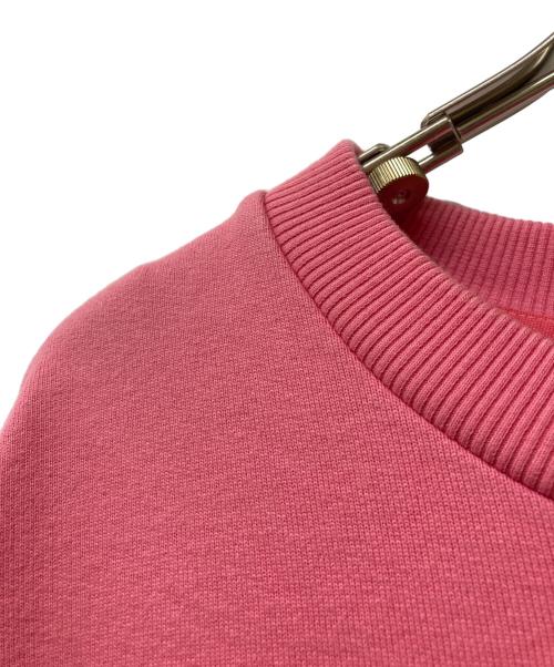 MM6 Maison Margiela（エムエムシックスメゾンマルジェラ）MM6 Maison Margiela (エムエムシックスメゾンマルジェラ) ロゴエンブロイダリースウェット ピンク サイズ:Sの古着・服飾アイテム