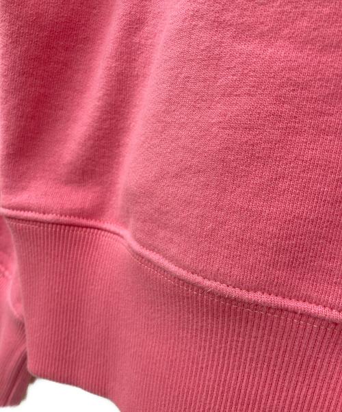 MM6 Maison Margiela（エムエムシックスメゾンマルジェラ）MM6 Maison Margiela (エムエムシックスメゾンマルジェラ) ロゴエンブロイダリースウェット ピンク サイズ:Sの古着・服飾アイテム