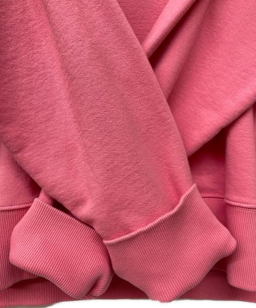 MM6 Maison Margiela（エムエムシックスメゾンマルジェラ）MM6 Maison Margiela (エムエムシックスメゾンマルジェラ) ロゴエンブロイダリースウェット ピンク サイズ:Sの古着・服飾アイテム