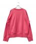 MM6 Maison Margiela (エムエムシックスメゾンマルジェラ) ロゴエンブロイダリースウェット ピンク サイズ:S：15000円