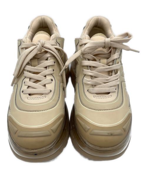 SHOES53045（シューズ53045）SHOES53045 (シューズ53045) バンプエアー スニーカー ベージュ サイズ:37の古着・服飾アイテム