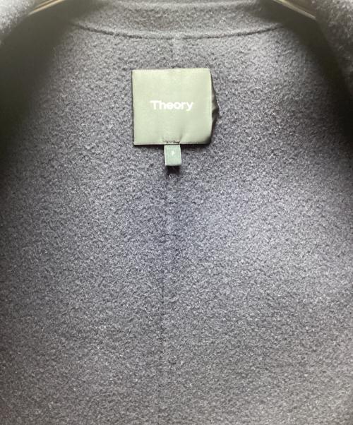 theory（セオリー）theory (セオリー) NEW.DIVIDE/BOY.COAT ネイビー サイズ:Pの古着・服飾アイテム