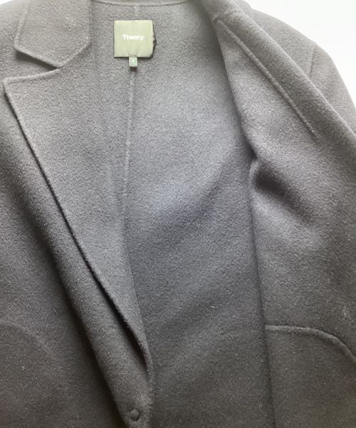 theory（セオリー）theory (セオリー) NEW.DIVIDE/BOY.COAT ネイビー サイズ:Pの古着・服飾アイテム