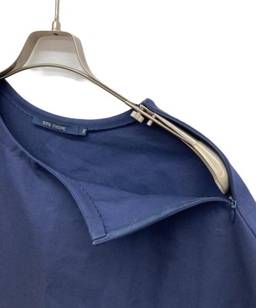SOFIE D'HOORE（ソフィードール）SOFIE D'HOORE (ソフィードール) サイドプリーツワンピース ブルー サイズ:36の古着・服飾アイテム