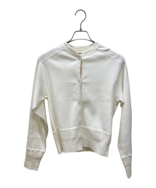 Oblada（オブラダ）Oblada (オブラダ) TINY CARDIGAN ホワイト サイズ: OSの古着・服飾アイテム
