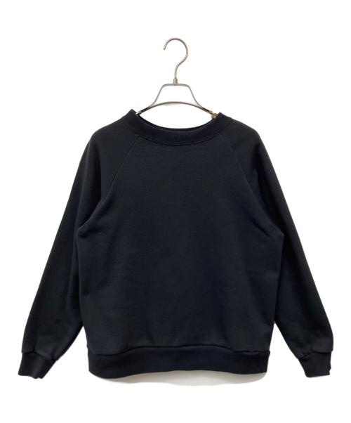 oblada CINCH（オブラダシンチ）oblada CINCH (オブラダシンチ) COMPACT SWEAT ブラック サイズ:Fの古着・服飾アイテム