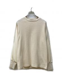 m.u Japoness（エムユー）の古着「クリーネックスウェット」｜アイボリー