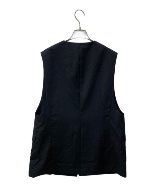 AP STUDIO（エーピーストゥディオ）AP STUDIO (エーピーストゥディオ) スリーブレスジャケット ブラック サイズ:FREEの古着・服飾アイテム