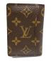 LOUIS VUITTON (ルイ ヴィトン) モノグラム オーガナイザー ドゥ ポッシュ ブラウン：17000円