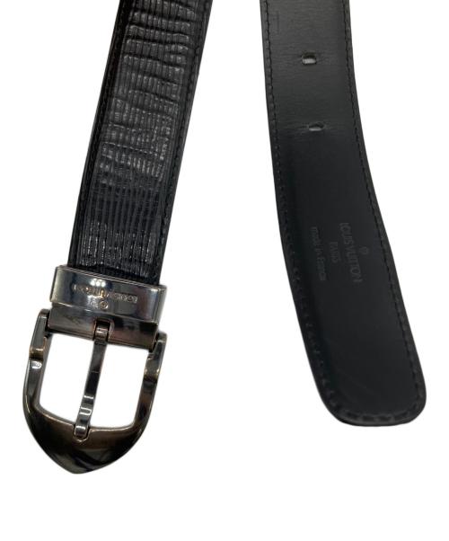 LOUIS VUITTON（ルイ ヴィトン）LOUIS VUITTON (ルイ ヴィトン) サンチュールクラシックベルト ブラックの古着・服飾アイテム