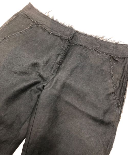 MM6 Maison Margiela（エムエムシックスメゾンマルジェラ）MM6 Maison Margiela (エムエムシックス メゾンマルジェラ) パンツ ブラック サイズ:40の古着・服飾アイテム