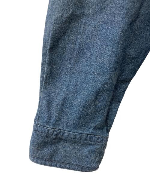 RRL（ダブルアールエル）RRL (ダブルアールエル) デニムワークシャツ インディゴ サイズ:Mの古着・服飾アイテム