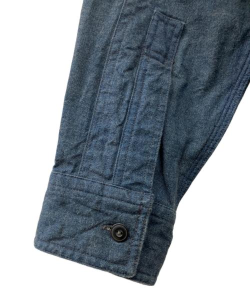 RRL（ダブルアールエル）RRL (ダブルアールエル) デニムワークシャツ インディゴ サイズ:Mの古着・服飾アイテム