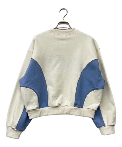 atmos pink（アトモスピンク）atmos pink (アトモスピンク) Reflector Line Sweatshirt アイボリー サイズ:FREEの古着・服飾アイテム