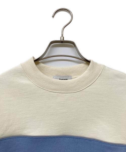 atmos pink（アトモスピンク）atmos pink (アトモスピンク) Reflector Line Sweatshirt アイボリー サイズ:FREEの古着・服飾アイテム