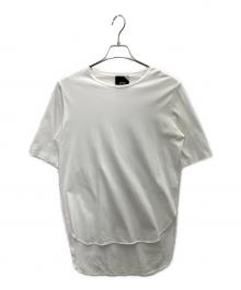 ATON（エイトン）の古着「SUVIN ROUND HEM Tシャツ」｜ホワイト