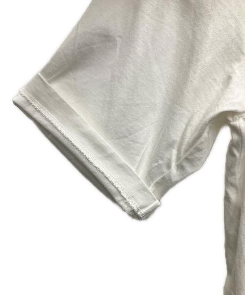 ATON（エイトン）ATON (エイトン) SUVIN ROUND HEM Tシャツ ホワイト サイズ:SIZE 2の古着・服飾アイテム