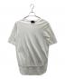 ATON（エイトン）の古着「SUVIN ROUND HEM Tシャツ」｜ホワイト