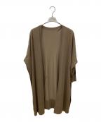 DEUXIEME CLASSEドゥーズィエム クラス）の古着「Shake code Vネックロングカーディガン」｜ブラウン