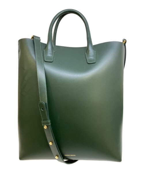 MANSUR GAVRIEL（マンサーガブリエル）MANSUR GAVRIEL (マンサーガブリエル) 2WAYレザートートバッグ モスグリーンの古着・服飾アイテム