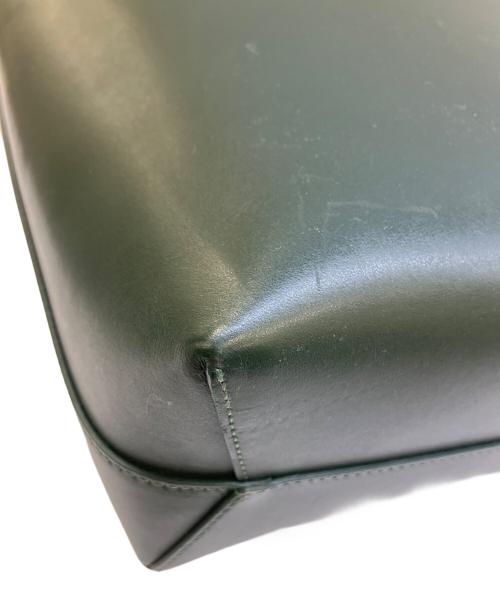 MANSUR GAVRIEL（マンサーガブリエル）MANSUR GAVRIEL (マンサーガブリエル) 2WAYレザートートバッグ モスグリーンの古着・服飾アイテム