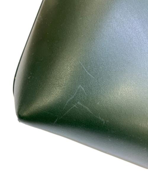 MANSUR GAVRIEL（マンサーガブリエル）MANSUR GAVRIEL (マンサーガブリエル) 2WAYレザートートバッグ モスグリーンの古着・服飾アイテム