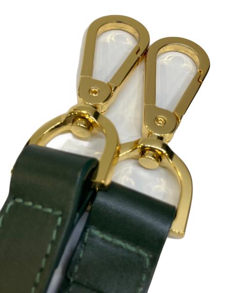 MANSUR GAVRIEL（マンサーガブリエル）MANSUR GAVRIEL (マンサーガブリエル) 2WAYレザートートバッグ モスグリーンの古着・服飾アイテム