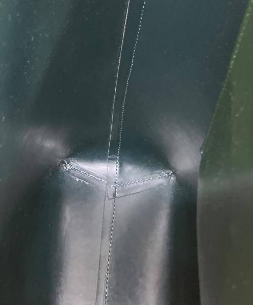 MANSUR GAVRIEL（マンサーガブリエル）MANSUR GAVRIEL (マンサーガブリエル) 2WAYレザートートバッグ モスグリーンの古着・服飾アイテム