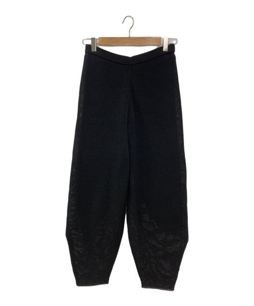 enrica（エンリカ）enrica (エンリカ) ホールガーメントパンツ ブラック サイズ:-の古着・服飾アイテム