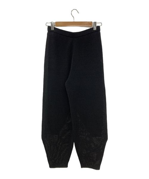 enrica（エンリカ）enrica (エンリカ) ホールガーメントパンツ ブラック サイズ:-の古着・服飾アイテム